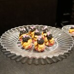 照寿司 - 赤雲丹 鮪 キャビア