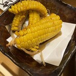 あじ処 なる - とうもろこしの唐揚げ