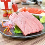 海鮮居酒屋 雛ちゃん - ヨコワマグロの中トロ
※角度変えて撮っておけばよかった