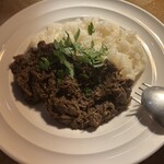BLU - ジビエのカレー挑戦権獲得　これカレーでワインおかわりしたかった