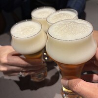 茶禅華 - 最初はビールでかんぱ～い♪
