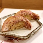 穴子料理と地酒 浅草 川井 - のどぐろの握り