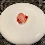 スカイダイニング リーガトップ - トマト撫子アイス　マイクロトマト