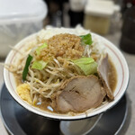 麺屋じゃいあん - Gラーメン(950円) 大・野菜マシ・玉ねぎ