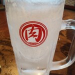永山肉流通センター - チューハイ通常329円がハッピーアワーで32円
+濃いめ32円=64円