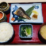 博多の名物料理 喜水丸 - 「朝の塩サバ定食〈1/2〉」990円税込み♫