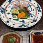 日本料理 鷹光 - ハモが炙ってあり食べやすくウニも上質