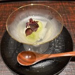 日本料理 鷹光 - デザートの様な酢の物