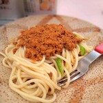 水口食堂 - ミートソース