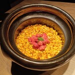 USHIGORO S. - 牛ヒレと焼きとうもろこしの土鍋ご飯