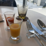 RISTORANTE OZIO - オレンジ、野菜ジュース