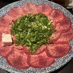 やきにく じゅん亭 - ネギ塩タン