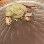 北野坂 木下 - 白いイカのカッペリーニ