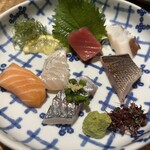 酒家 魚肉菜 虹晴れ - 刺身盛りあわせ