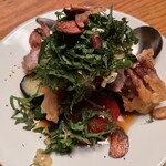 十六公厘 - 厚切り豚唐揚げにんにくソース