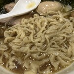 手打ち 蓮 - 170gに増えた全行程手作業ならではウマい自家製麺。