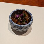 美酒美肴 はまゐ - 大葉とクルミの味噌和え