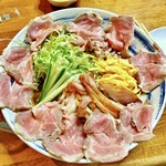 虎一番 - 冷し中華＋チャーシュー