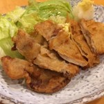 稲にわうどん 割烹 日本橋 古都里 - 豚ロースの唐揚げ