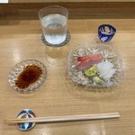 日本料理 珀也 - 金目あぶり刺身