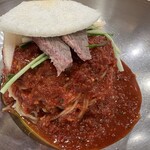 乙密台 - ピビンネンミョン（辛口混ぜ冷麺）