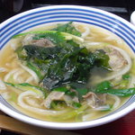 極楽うどん TKU - かすわかめうどん　700円