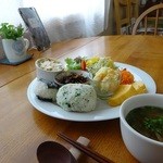 ツキカフェ - ツキカフェプレート800円（2014年）