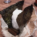 にほんしゅ酒場 むく - 諫早湾の海苔むすび