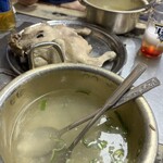 사랑방 칼국수 - 丸ごと水炊き