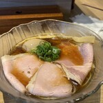 中華そば 無限 - 煮干しそば（冷やし）