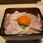 中華そば 無限 - チャーシュー丼極み