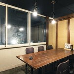 牡蠣と魚介のワイン酒場 FISHMANS SAPPORO - 個室1