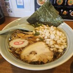 麺処 七転八起 - 焦がしネギ醤油ラーメン　玉ねぎトッピング