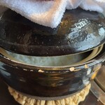 竹屋牛肉店 - 土鍋のコシヒカリ