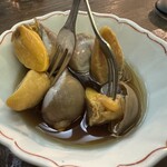 番屋ながさわ - ねりつぶ貝旨煮？