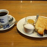 MIKADO-YA珈琲店 - モーニングBドリンクセット