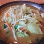 幸楽苑 - 味噌野菜タンメン