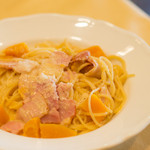 ラ・ポルタ・フェリーチェ - カボチャのクリームパスタ(2014年9月)