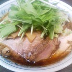 熊王ラーメン - 醤油チャーシュー麺大盛　ナシ