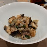 鮨 はしもと - 鰻、セロリ