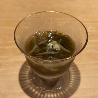 鮨 はしもと - 蓴菜、もずく