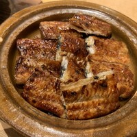 炭火割烹 庵 - 【ランチ】9品小鉢と地焼うなぎ御飯　税込5,800円