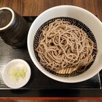 つけ蕎麦 だるまや - ざる蕎麦(600円)　※海苔抜きでお願いしました