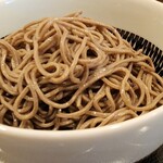 つけ蕎麦 だるまや - 黒蕎麦