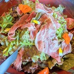 maru修善寺 - 菜園野菜と生ハムのサラダ¥1,500