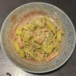 ブリック - ジャガイモとベーコンのパスタ