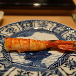 すし 良月 - 蒼のスペシャリテを彷彿させる牡丹海老