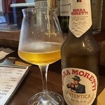 生ハムとワイン メッシタフランコ - 生ビール