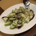 生ハムとワイン メッシタフランコ - 水茄子と白瓜