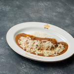 クサカカレー - 炙りモッツァレラチーズカレー/Mozzarella cheese curry